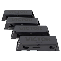 Victor® Electronic Mouse Trap Disposable Refill Chambers - 4 Pack