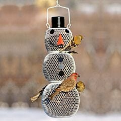 Perky-Pet® Solar Hat Snow Man Wild Bird Feeder