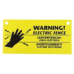 Zareba® Electric Fence Warning Signs