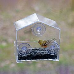 Perky-Pet Window Bird Feeder - 1/2 lb Capacity