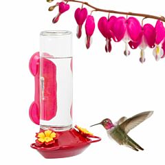  Perky-Pet® Window-Mounted Glass Hummingbird Feeder