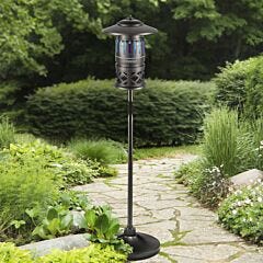  DynaTrap® ½ Acre Decora Series Pole-Mounted Mosquito & Insect Trap - Tungsten