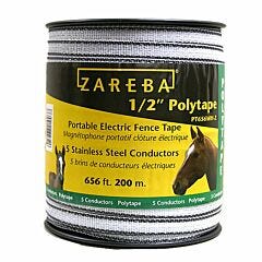  Zareba® White 1/2 Inch Polytape