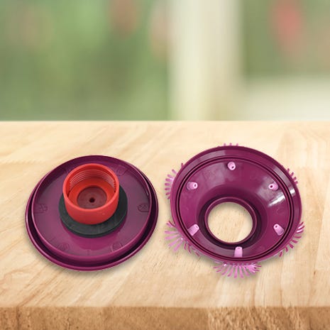 locking channel minimizes leaks