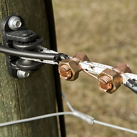 attaching braid to end posts is easy too